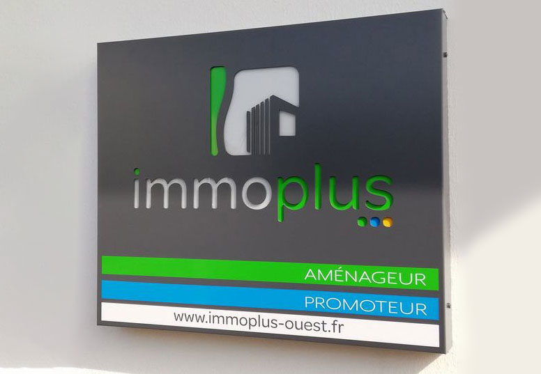 Immoplus Ouest Enseigne